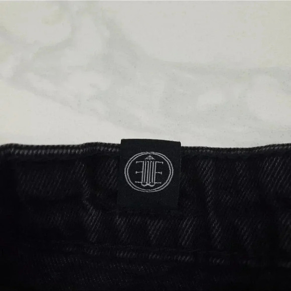 Elite Jeans Black Denim Shorts - Picture 5 of 8